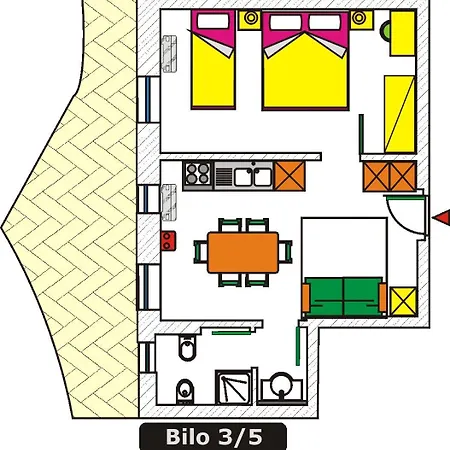 Lägenhetshotell Michelangelo 3*